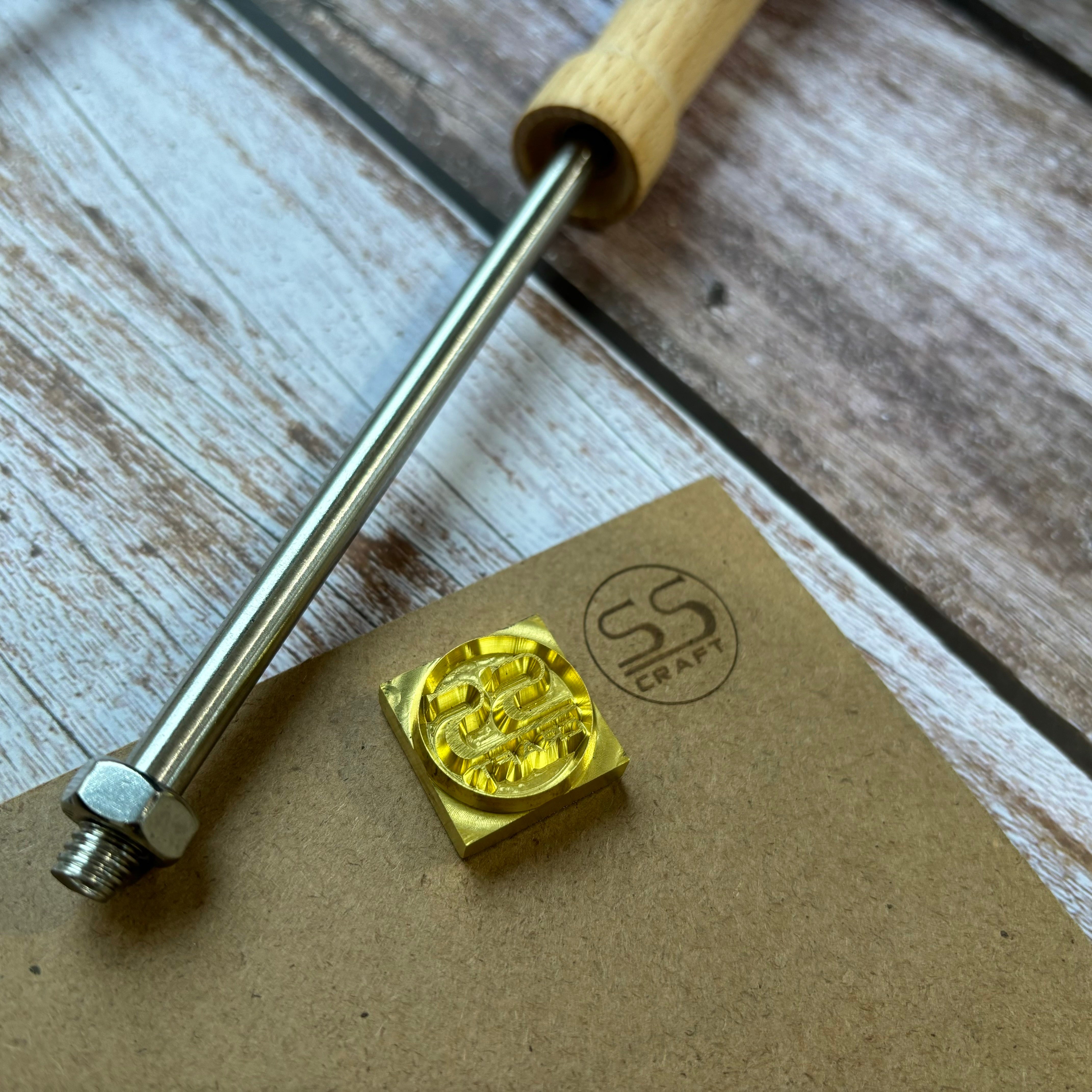 wood branding iron customized logo stamp heating stamps hot stamping