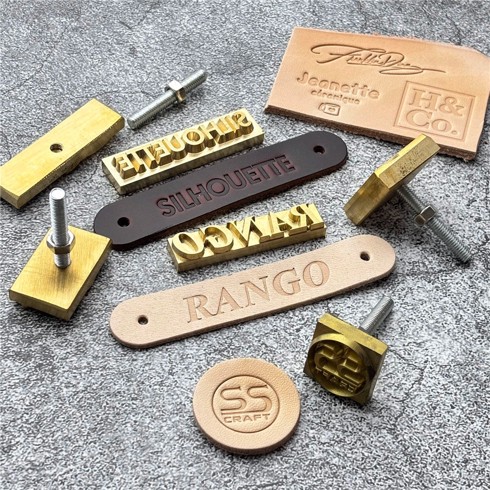 8mm Thick Customize Heat Brass Stamp