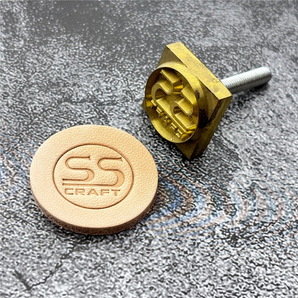 8mm Thick Customize Heat Brass Stamp