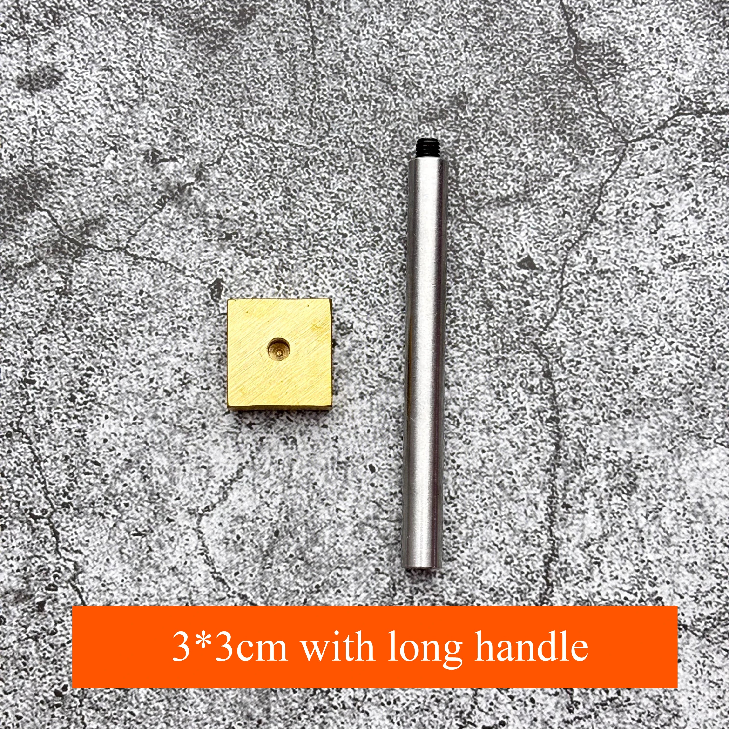 Custom Logo Leather Stamping Punch Brass Stamp Cold Pressing Leather Embossing Mold