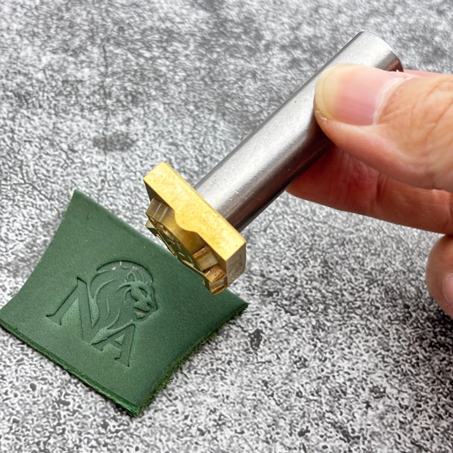 Custom Logo Leather Stamping Punch Brass Stamp Cold Pressing Leather Embossing Mold