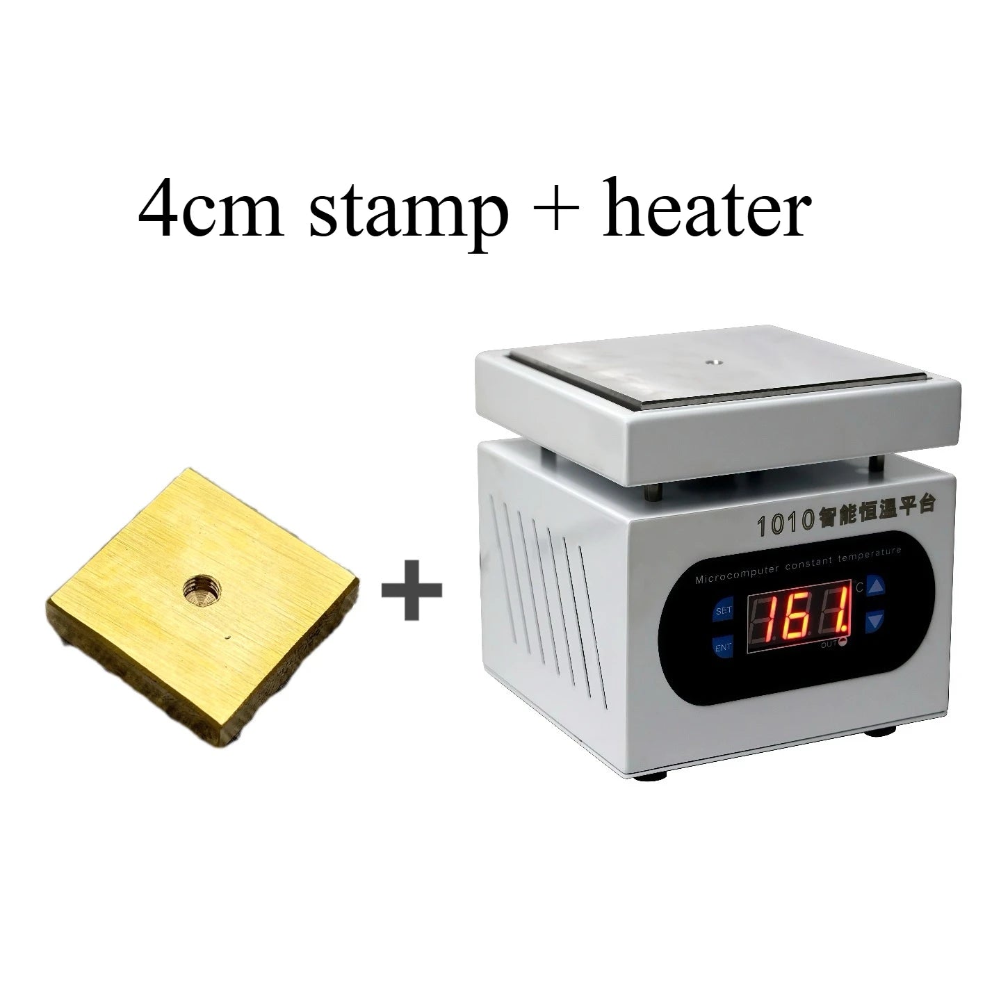 Customize LOGO Coconut Branding Iron Heating Machine Weddling Coconut Stamp Electric Thermostat