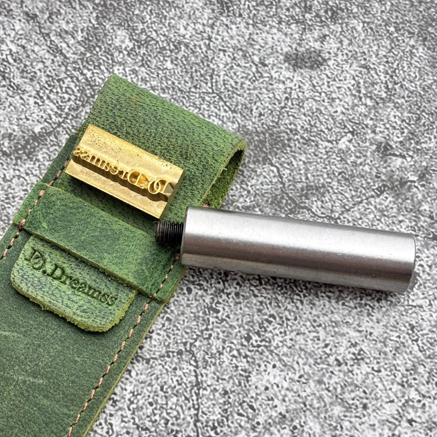 Custom Logo Leather Stamping Punch Brass Stamp Cold Pressing Leather Embossing Mold