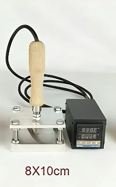 500W Hand-held Leather Hot Foil Stamping Machine Customize LOGO Heat Stamp Branding