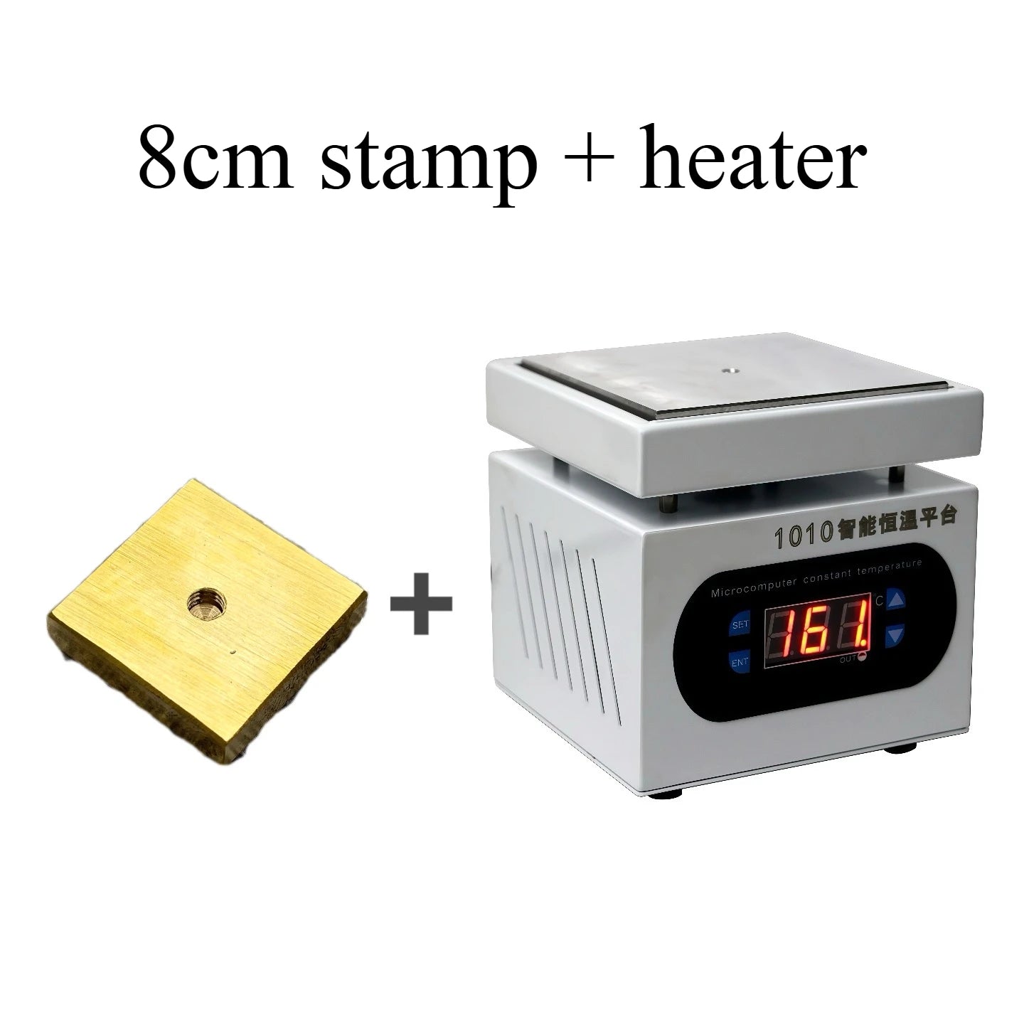 Customize LOGO Coconut Branding Iron Heating Machine Weddling Coconut Stamp Electric Thermostat