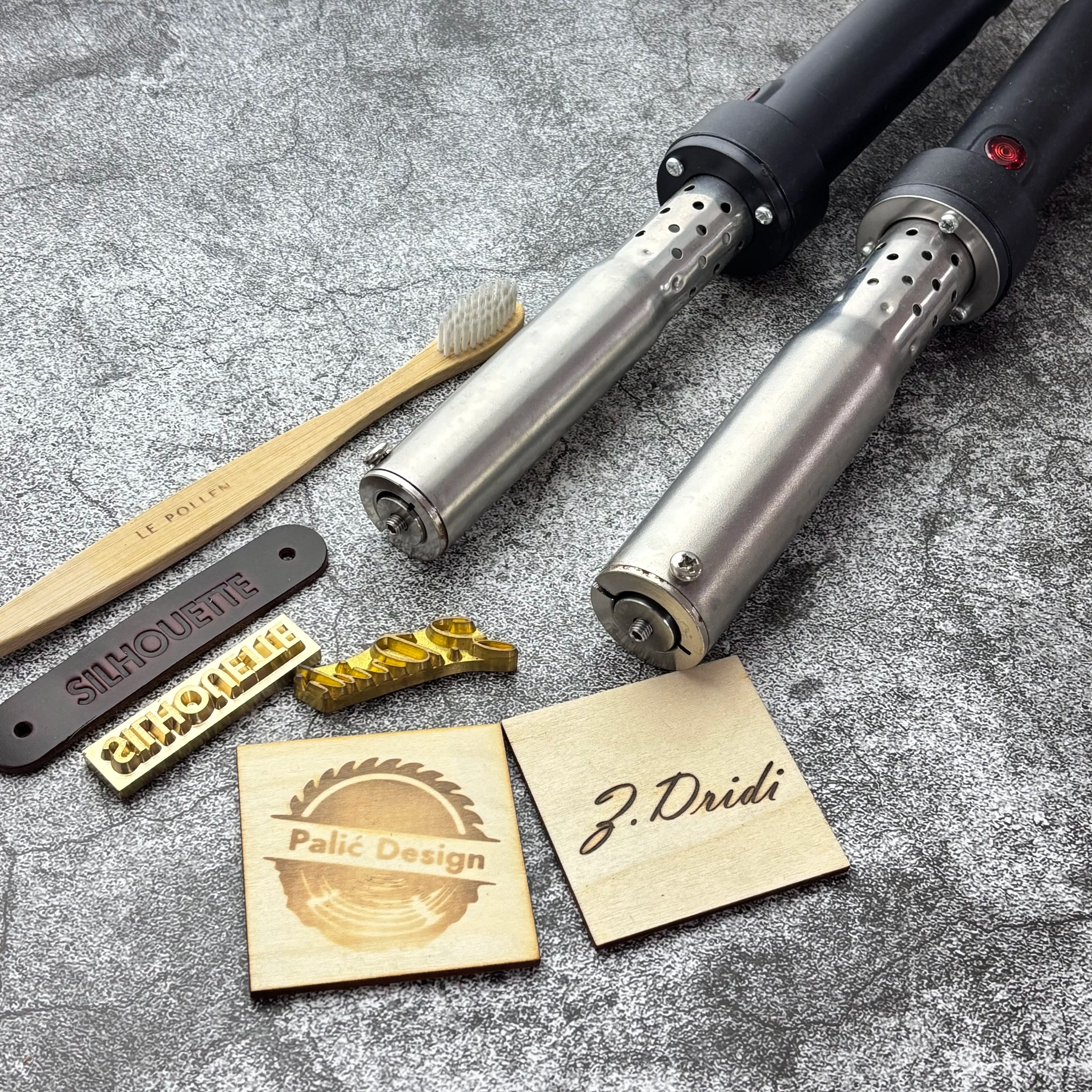 200W/300W No Temperature Adjust Hot Stamping Iron for Wood Branding Leather Heat Stamp Burger Personalized Logo