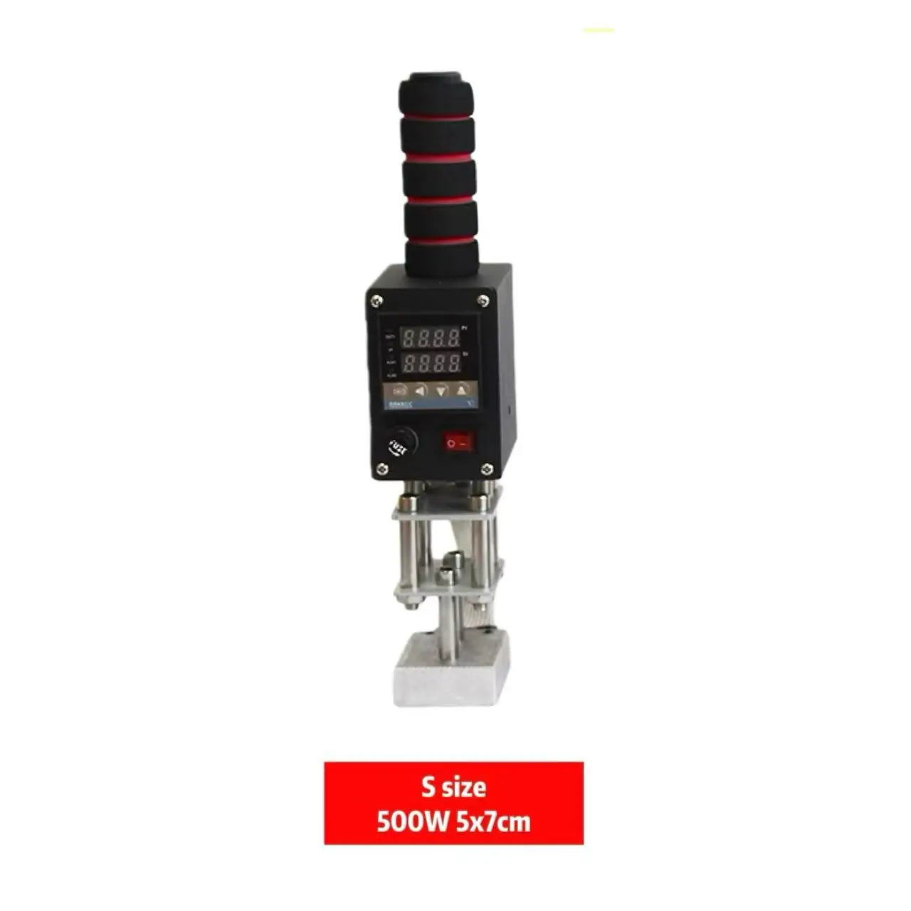 500W Handheld Hot Foil Stamping Machine Custom Logo Embossing Machine Leather Wood Cake Branding Brass Heat Stamps