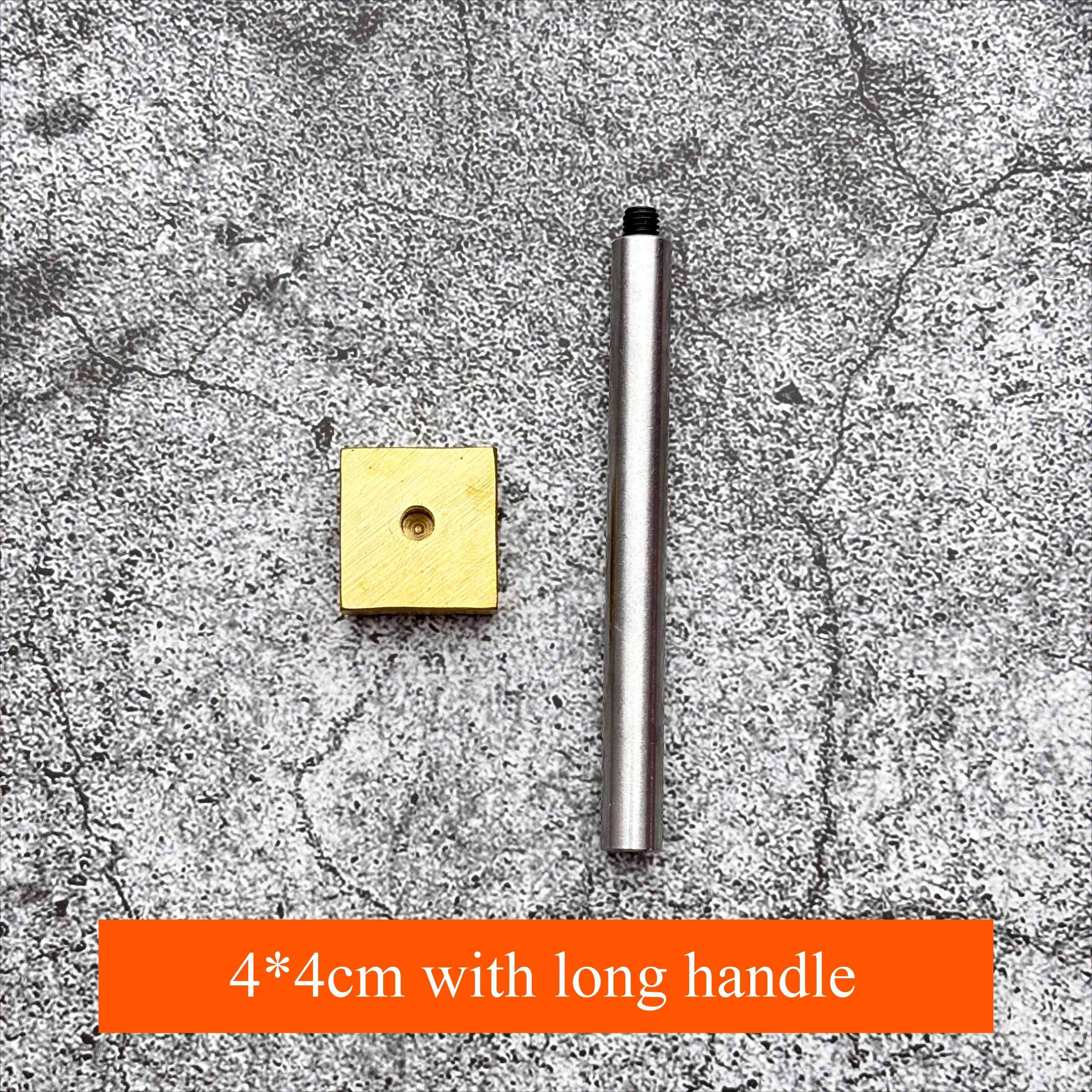 Custom Logo Leather Stamping Punch Brass Stamp Cold Pressing Leather Embossing Mold