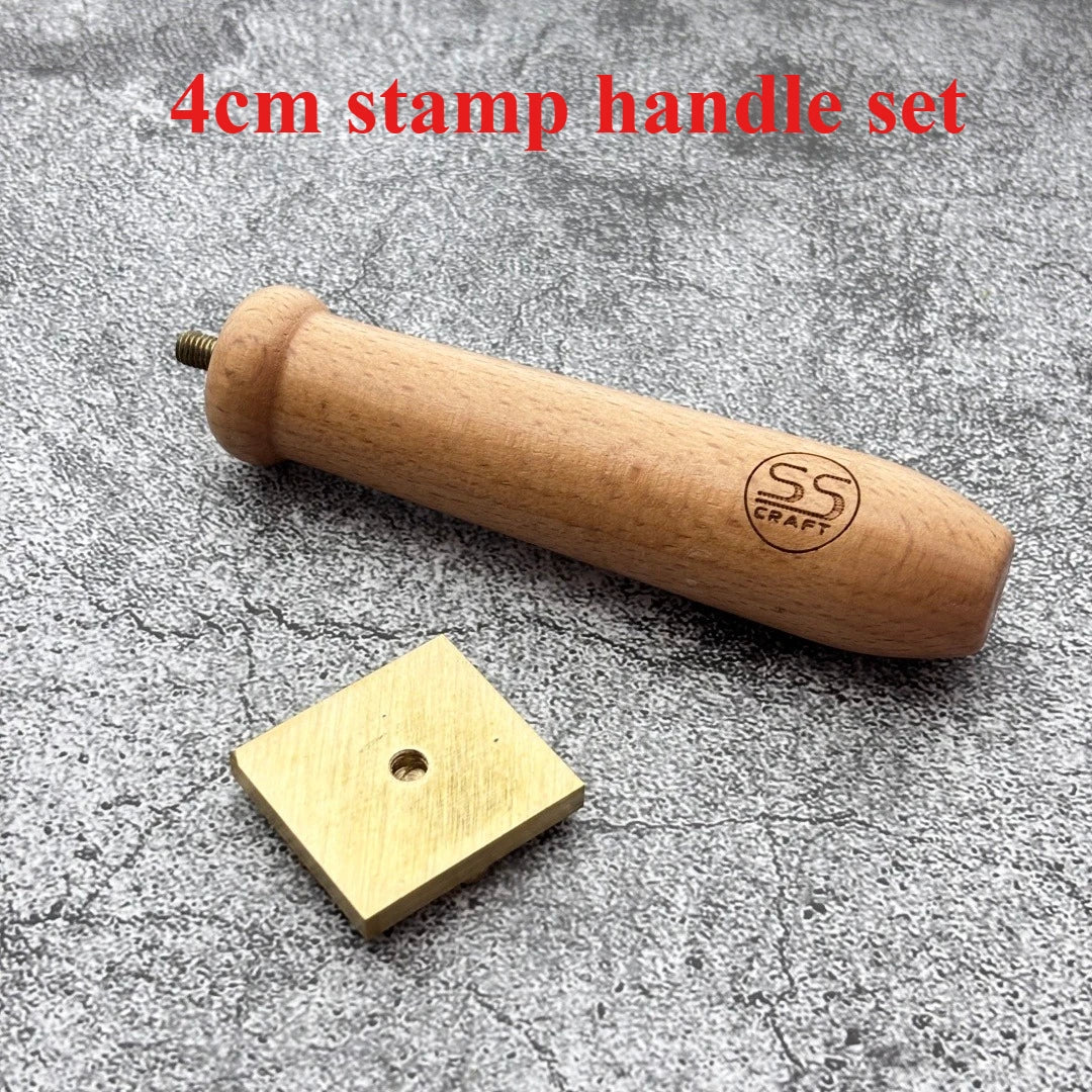 Customize Logo Pottery Stamp for Clay Personalized Signature Soap Stamps Ceramic Seal Brass Mold