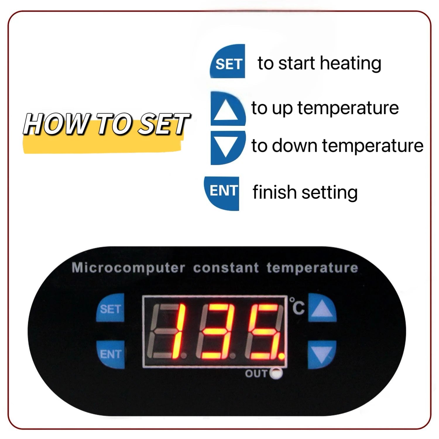 Customize LOGO Coconut Branding Iron Heating Machine Weddling Coconut Stamp Electric Thermostat