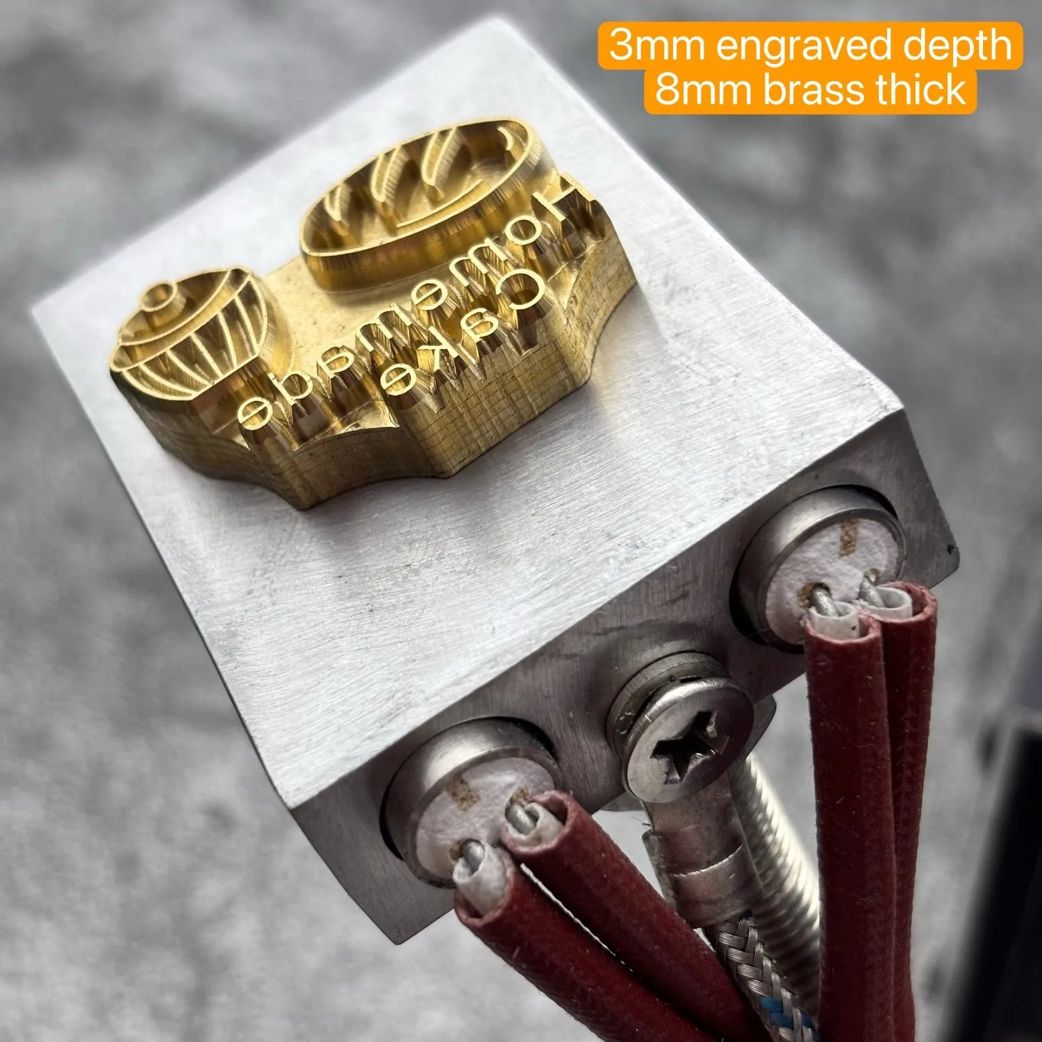 500W Hand Held Hot Stamping Machine Burger Branding Iron Custom Logo Brass Heat Stamp Adjust Temperature