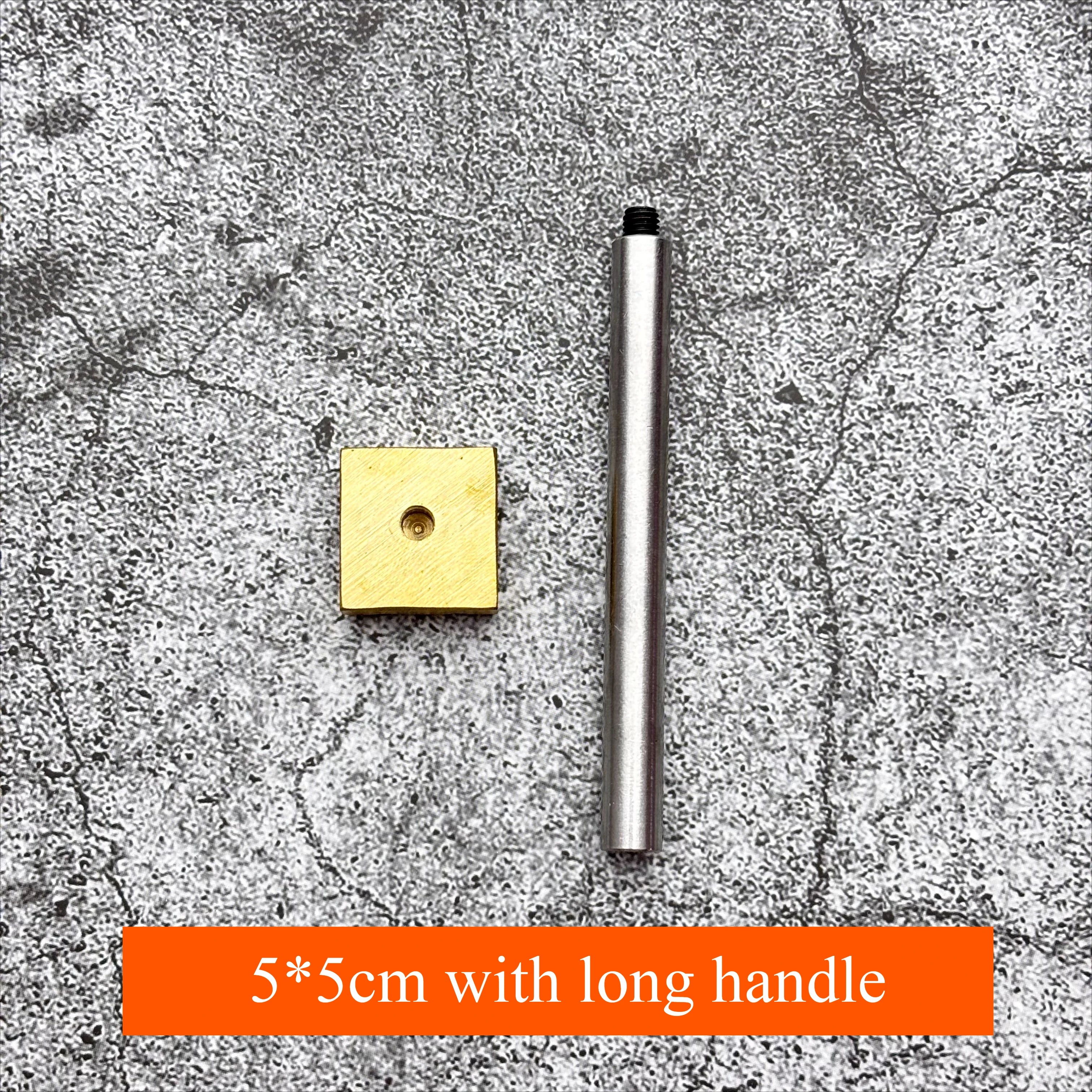 Custom Logo Leather Stamping Punch Brass Stamp Cold Pressing Leather Embossing Mold